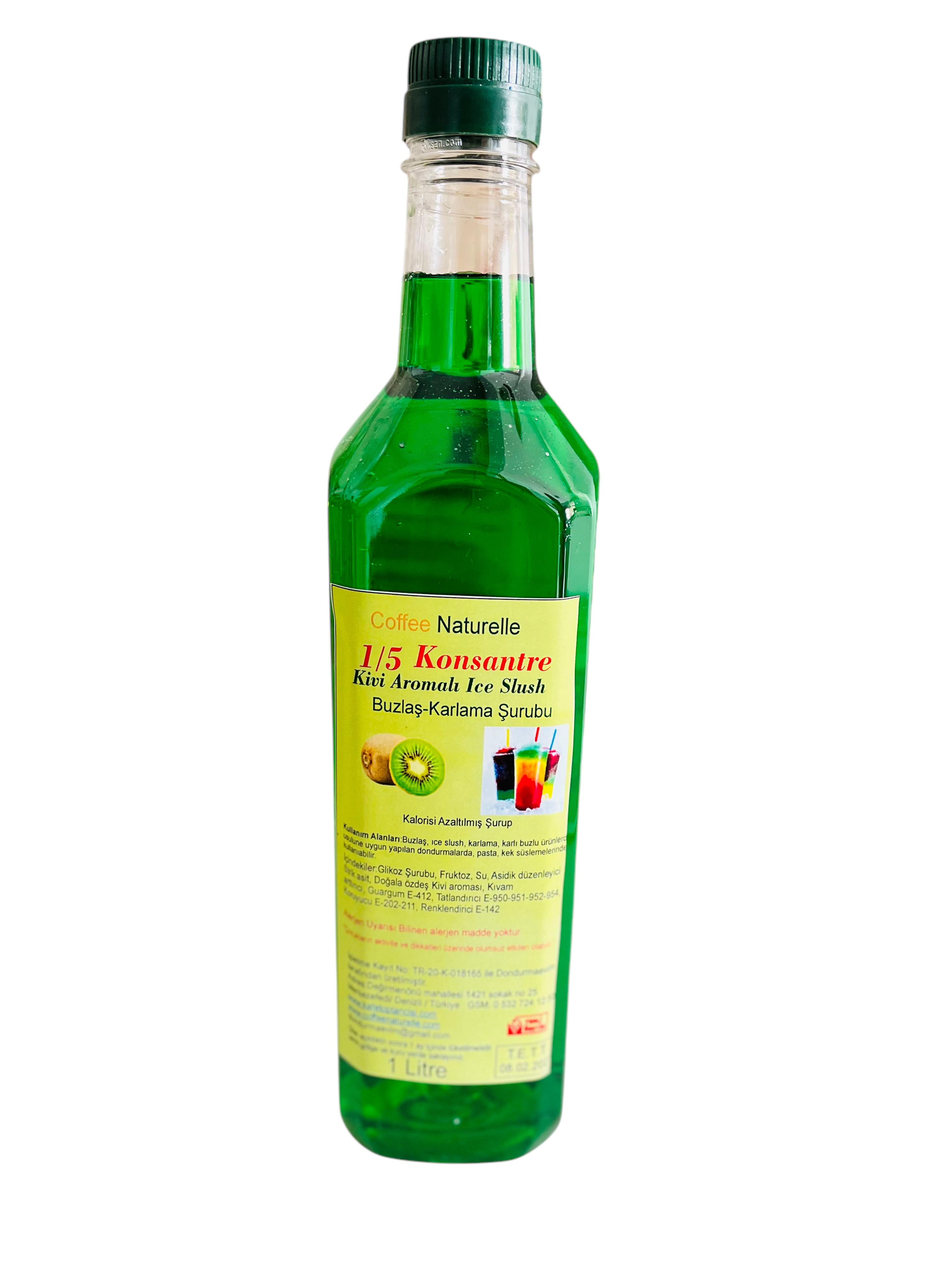 Kivi Aromalı Buzlaş 1 e 5 Şurup 1 lt