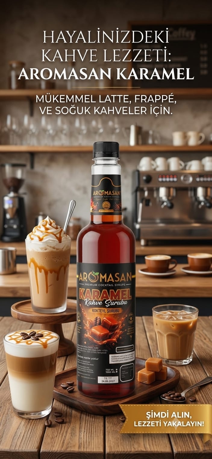 Karamel Kokteyl Şurubu 750 ml ürün görseli