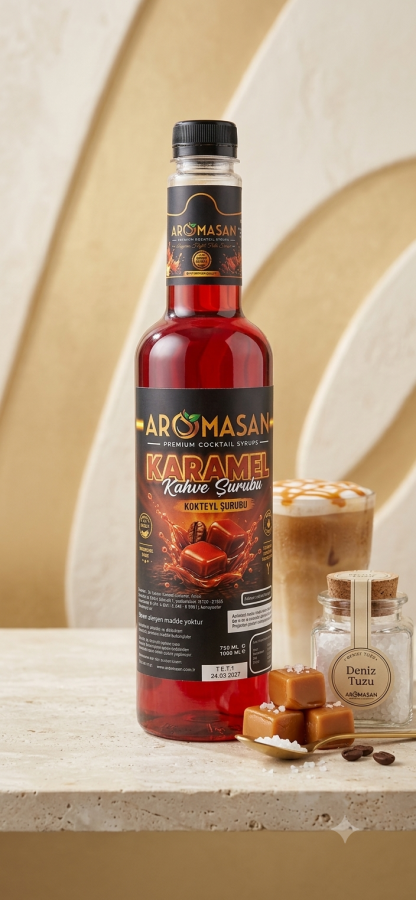 Karamel Aromalı Şurup 750 ml ürün görseli