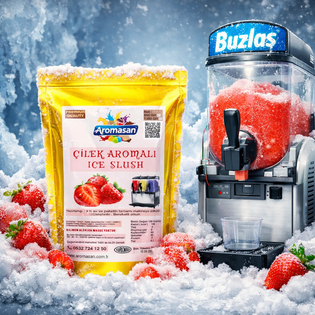 Çilek Buzlaş Tozu 1250 gr